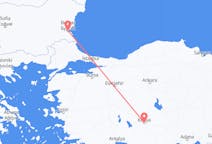 Flüge von der Stadt Konya in die Stadt Burgas