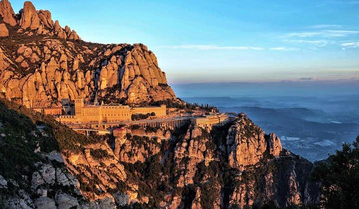 Montserrat Monastery with Easy Hike & Sitges Tour from Barcelona 