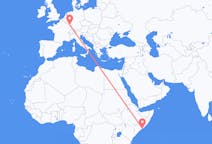 Flyreiser fra Mogadishu, til Saarbrücken