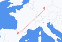 Voli da Saragozza, Spagna a Norimberga, Germania