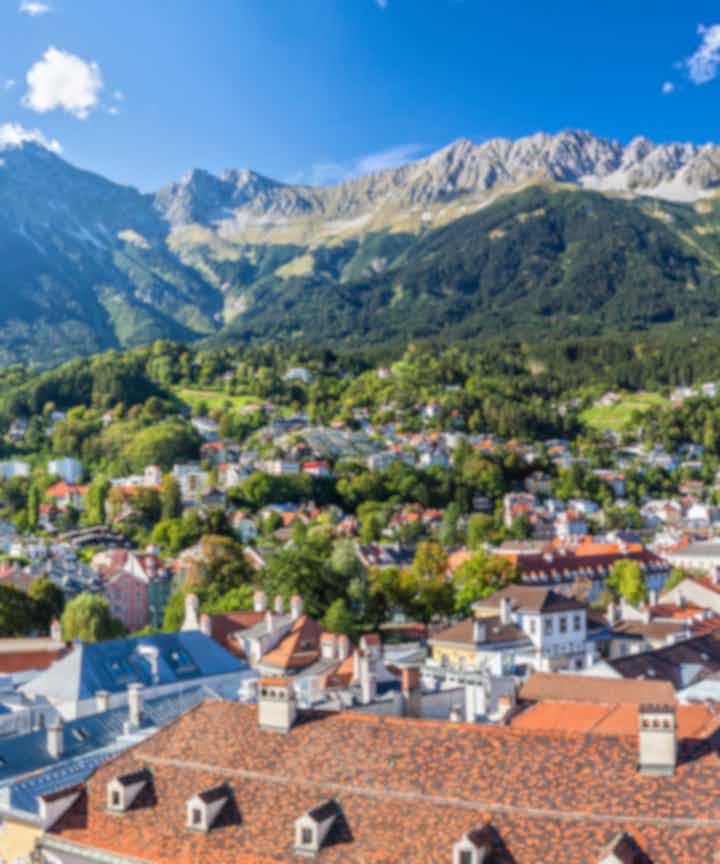 Flyg från Ogdensburg till Innsbruck