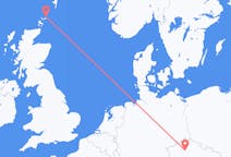 Flights from North Ronaldsay, the United Kingdom to Prague, Czechia