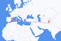 Flights from Kabul to Ibiza