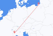 Loty z miasta Kaliningrad do miasta Turyn