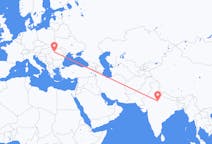 Flyg från Gwalior, Indien till Cluj-Napoca, Rumänien