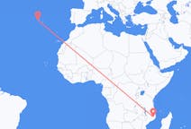 Flights from Nampula, Mozambique to Pico Island, Portugal