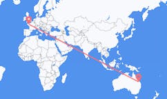 出发地 澳大利亚比洛拉目的地 法国雷恩的航班