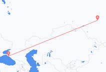 Flüge von der Stadt Tomsk in die Stadt Gelendzhik
