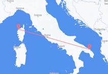 Flyrejser fra Calvi til Brindisi