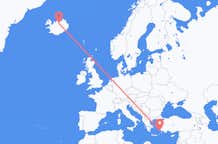 Flights from Kos to Akureyri