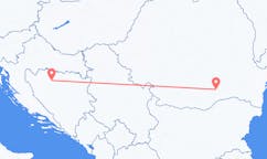 Flyreiser fra Banja Luka, til București