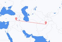 Flyg från Kabul, Afghanistan till Şırnak, Turkiet