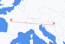 Loty z Osijek, Chorwacja do Poitiers, Francja