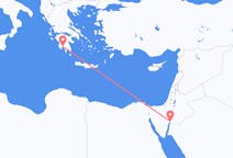 出发地 约旦亞喀巴目的地 希腊卡拉马塔的航班