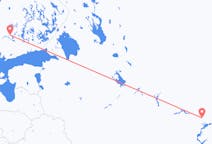 Flyreiser fra Kazan, Russland til Tammerfors, Finland