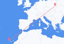 Flights from Santa Cruz de La Palma, Spain to Lublin, Poland