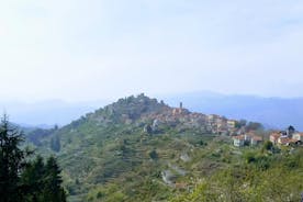 1 dags cykeltur på liguriska berg från italienska Rivieran