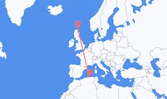 Flights from Béjaïa to Kirkwall