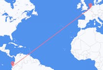 Flüge von Guayaquil, Ecuador nach Rotterdam, die Niederlande