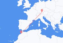 Flyreiser fra Rabat, til München