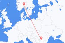 Flüge von Krajowa, Rumänien nach Oslo, Norwegen