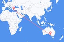 Flyrejser fra Adelaide, Australien til Astipálea, Grækenland