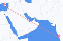 Flyrejser fra Kannur til Pafos