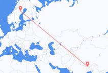 Flights from Bhadrapur, Mechi, Nepal to Lycksele, Sweden
