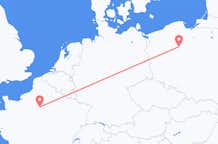 Vluchten van Bydgoszcz, Polen naar Parijs, Frankrijk