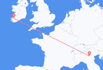 Flyrejser fra Killorglin, Irland til Verona, Italien