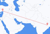 Flights from Ranchi, India to Adana, Turkey