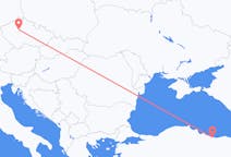 Flights from Ordu to Prague