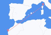 Fly fra Essaouira til Bastia