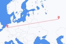 Flights from Kazan, Russia to Eindhoven, the Netherlands