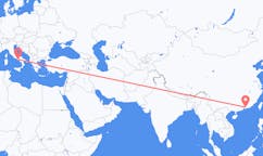 Flyg från Huizhou, Kina till Neapel, Kina
