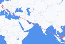 Flights from Pontianak, Indonesia to Geneva, Switzerland