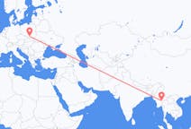 Flyg från Loikaw (regionhuvudort i Burma), Myanmar (Burma) till Kraków, Polen