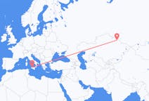 Flights from Pavlodar, Kazakhstan to Palermo, Italy