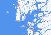Flyreiser fra Haugesund, Norge til Stavanger, Norge