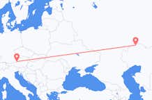 Flights from Oral to Salzburg