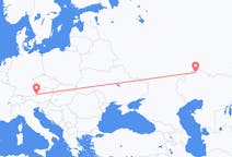 Flyreiser fra Muntlig, Kasakhstan til Salzburg, Østerrike