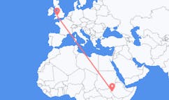出发地 埃塞俄比亚甘贝拉前往威尔士的加迪夫的航班