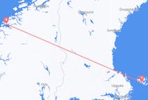 เที่ยวบิน จาก มารีเอฮัมน์, หมู่เกาะโอลันด์ ไปยัง Molde, นอร์เวย์