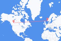 Flights from Grande Prairie, Canada to Haugesund, Norway