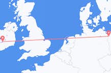 Flyg från Szczecin, Polen till Shannon, Irland