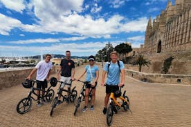 3 timers historisk e-sykkeltur i Palma de Mallorca