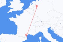 Flyrejser fra Perpignan, Frankrig til Dortmund, Tyskland