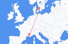 Flyrejser fra Marseille til København