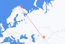 出发地 乌兹别克斯坦出发地 塔什干目的地 挪威希尔克内斯的航班