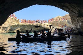 Kajakk- og kanotur Roca og Grotta della Poesia